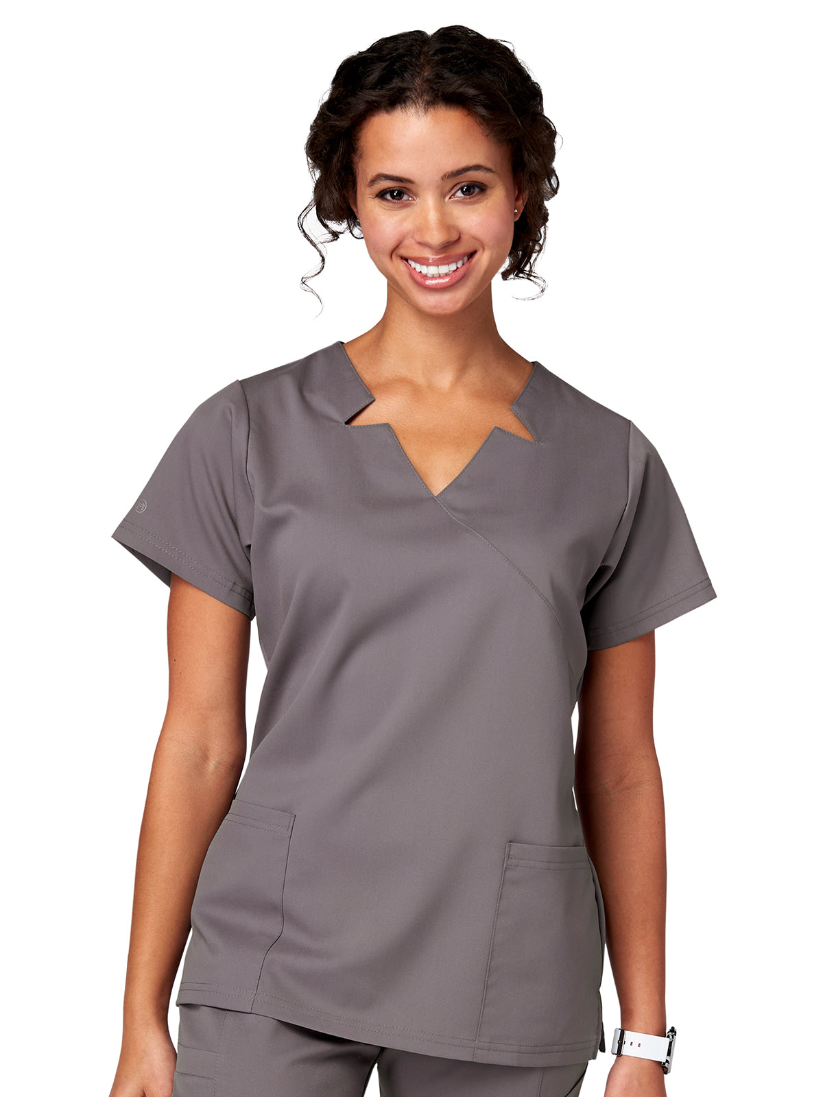 Meta Scrubs - Women's 2-Pocket Notch Top
