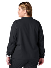 Meta Scrubs - Unisex 2-Pocket Zip Front Jacket