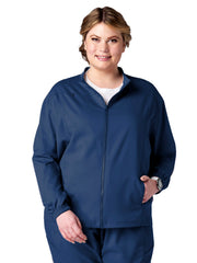 Meta Scrubs - Unisex 2-Pocket Zip Front Jacket