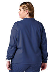 Meta Scrubs - Unisex 2-Pocket Zip Front Jacket