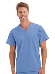 Jockey - Unisex 1-Pocket V-Neck Top