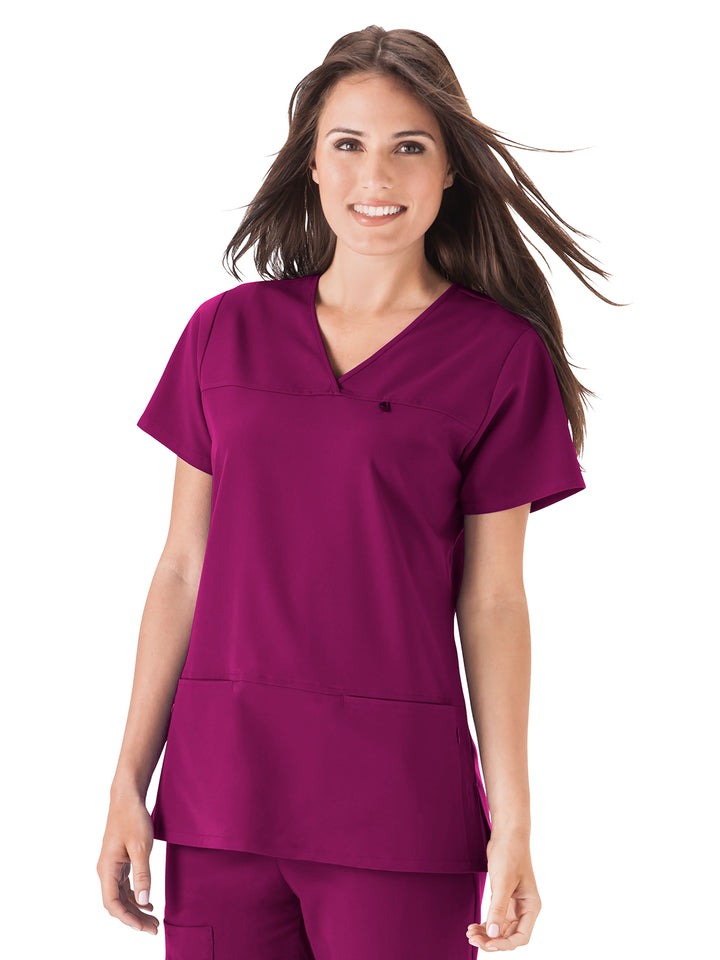 Jockey - Women's 4-Pocket Highcross Neck Top