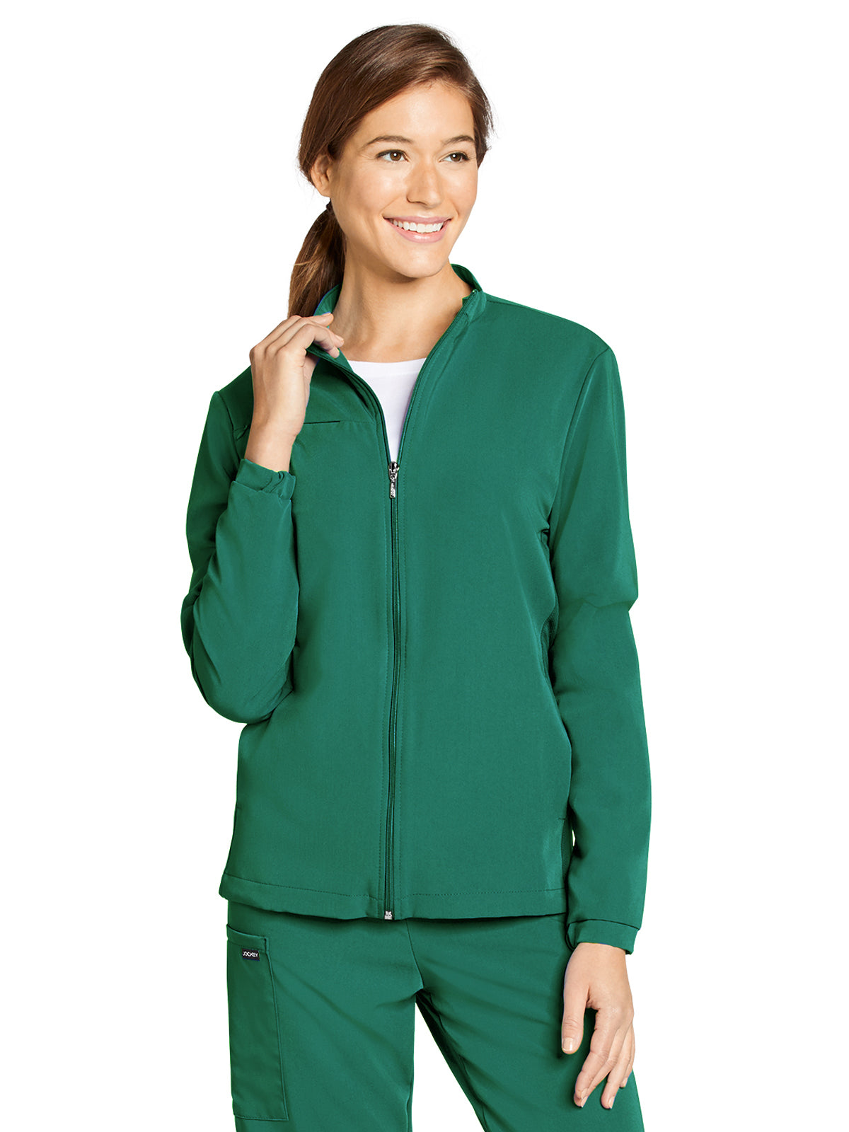 Jockey - Unisex 3-Pocket Zip Front Jacket