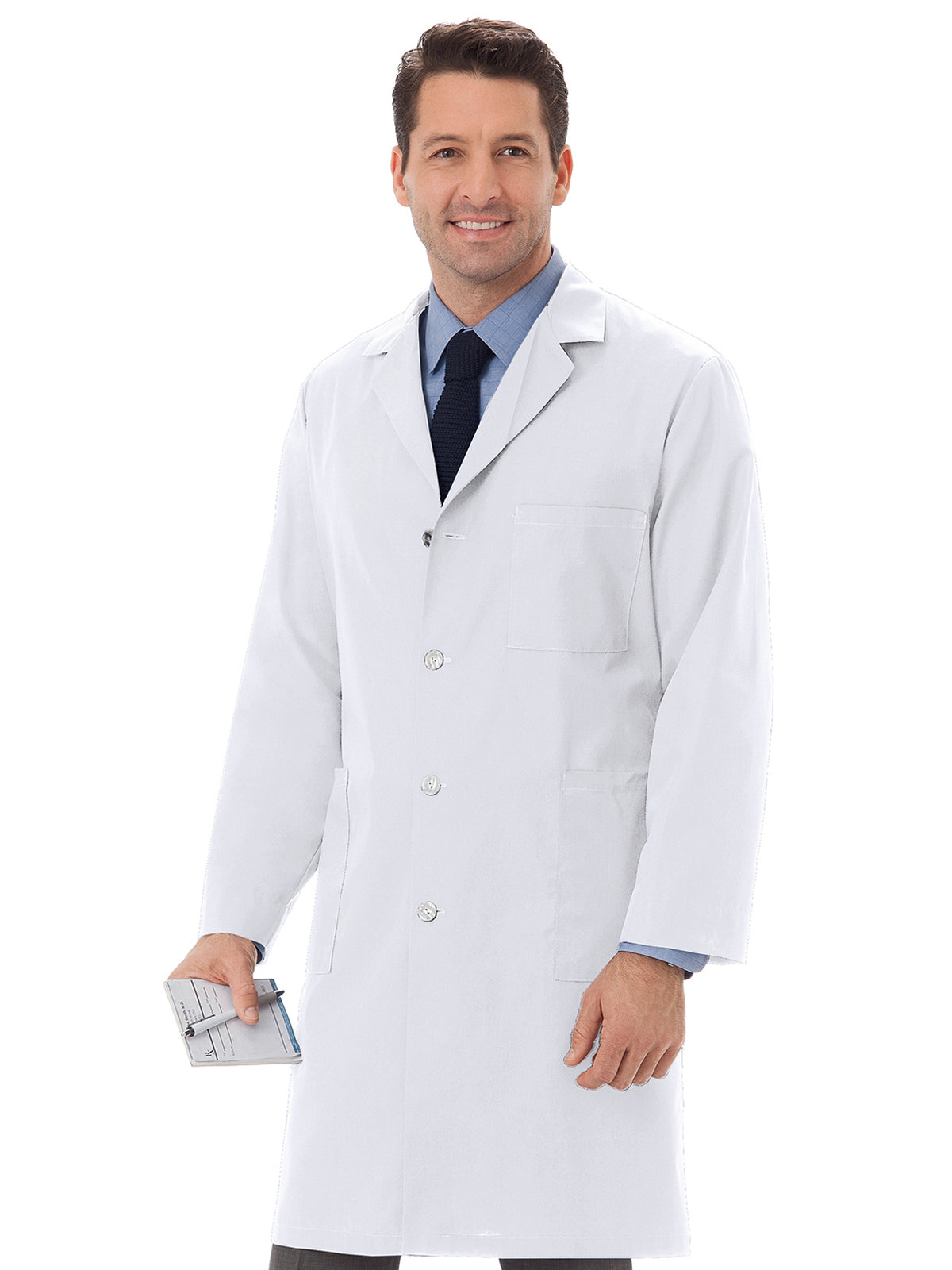 Meta Labwear - Unisex Four-Pocket 40" Full-Length Classic Lab Coat