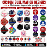 Custom Specialty Identification Tag