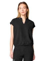Healing Hands - HH 360 - Women's 3-Pocket Mandarin Collar Crop Top