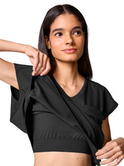 HH Quest - Women's One-Pocket Built In Bra Dolman Top