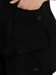 Healing Hands - HH Purple Label - Women's 2-Pocket Jane Triple-Needle Stitching Top
