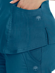Healing Hands - HH Purple Label - Women's 2-Pocket Jane Triple-Needle Stitching Top