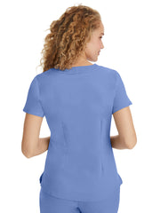 Healing Hands - HH Purple Label - Women's 2-Pocket Jane Triple-Needle Stitching Top