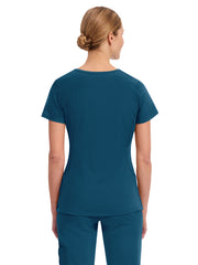 Healing Hands - HH Purple Label - Women's 2-Pocket Juliet Stylish V-Neck Top