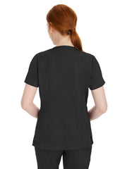 Healing Hands - HH Works - Women's 3-Pocket Mariah Rib V-Neck Top