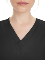 Healing Hands - HH Works - Women's 3-Pocket Mariah Rib V-Neck Top