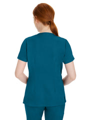 Healing Hands - HH Works - Women's 3-Pocket Mariah Rib V-Neck Top