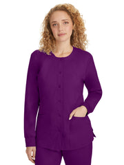 Healing Hands - HH Purple Label - Women's 5-Pocket Daisy Snap-Front Jacket