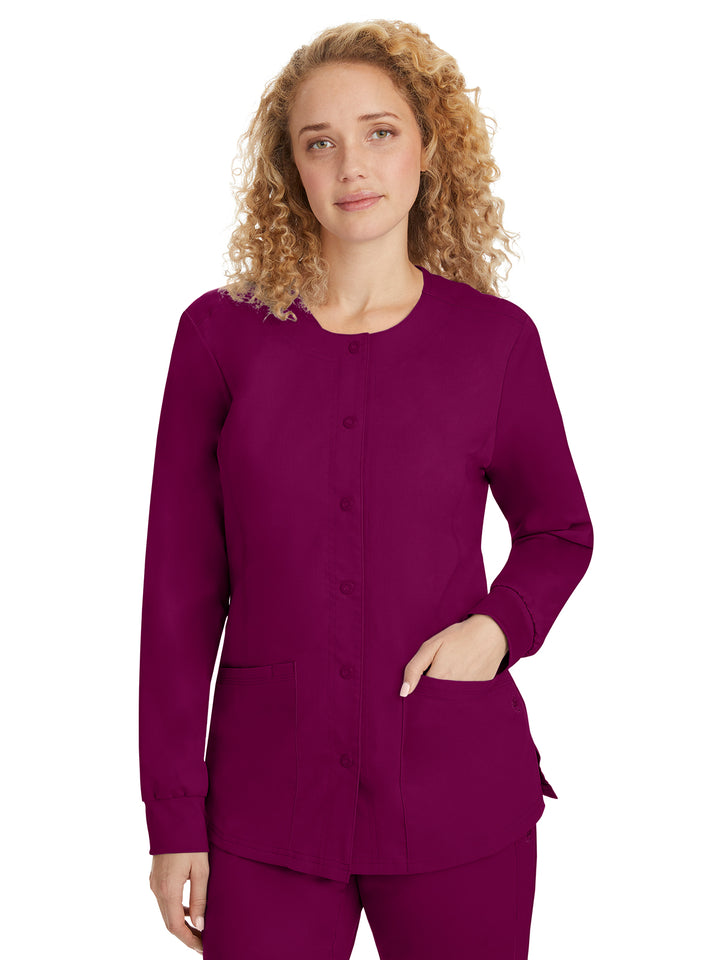 Healing Hands - HH Purple Label - Women's 5-Pocket Daisy Snap-Front Jacket