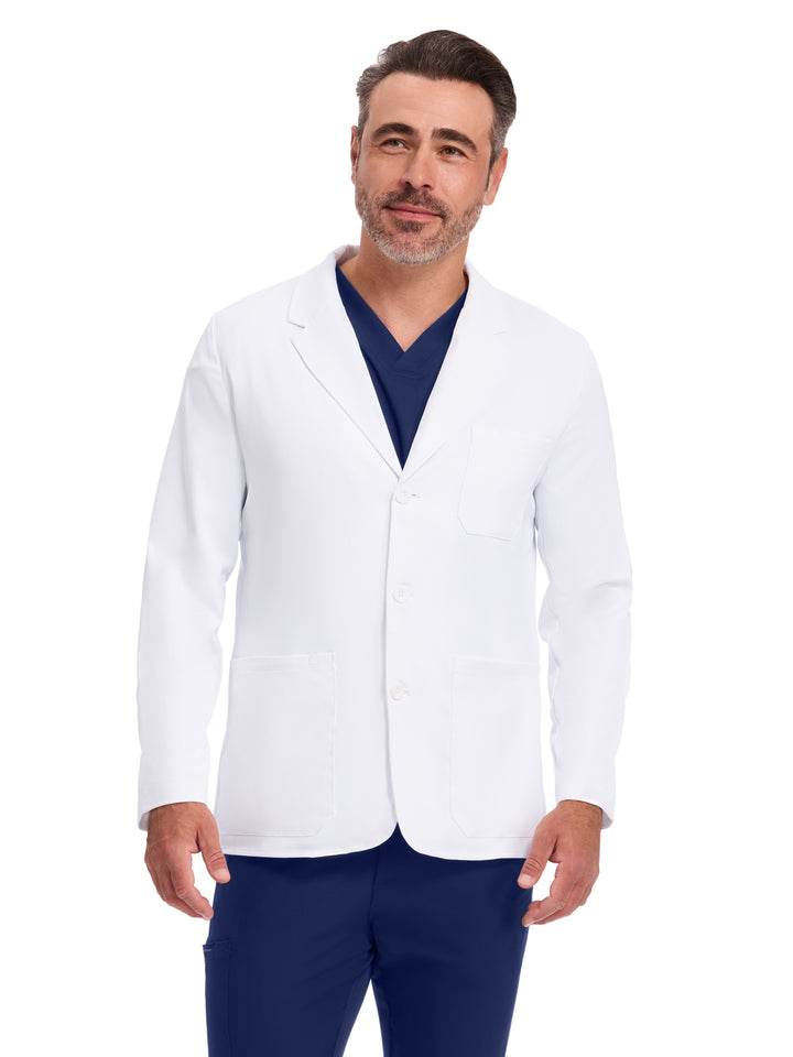 Healing Hands - The White Coat - Men's Five-Pocket 30.5" Leo Consultation Lab Coat