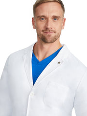 Healing Hands - The White Coat - Men's Six-Pocket 38.5" Luke Lab Coat