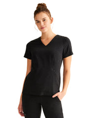 Healing Hands - HH PL Jacquard - Women's 2-Pocket Jolie Camo Top