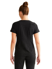 Healing Hands - HH PL Jacquard - Women's 2-Pocket Jolie Camo Top