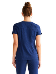 Healing Hands - HH PL Jacquard - Women's 2-Pocket Jolie Camo Top