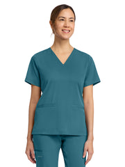 Healing Hands - HH Works - Women's 3-Pocket V-Neck Top