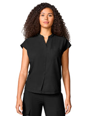Healing Hands - HH Quest - Women's 1-Pocket Mandarin Collar Top