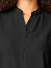 Healing Hands - HH Quest - Women's 1-Pocket Mandarin Collar Top