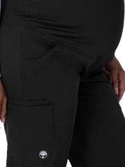 Healing Hands - HH Works - Women's 6-Pocket Rose Moisture Wicking Maternity Pant