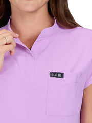 koi - Basics - Women's One-Pocket Stretch Tuck-In Ari Top