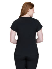 koi - Lite - Women's Two-Pocket Split V-Neck Scrub Top
