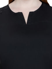 koi - Lite - Women's Two-Pocket Split V-Neck Scrub Top