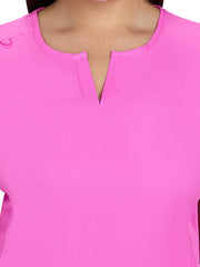 koi - Lite - Women's Two-Pocket Split V-Neck Scrub Top