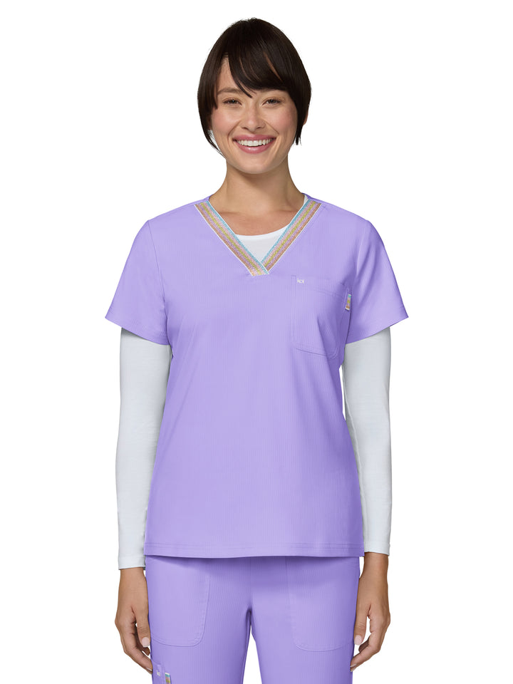 koi - Lite - Women's One-Pocket V-Neck Scrub Top