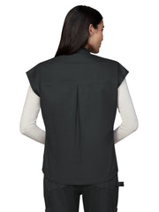 koi- Classics - Women's One-Pocket Seaphine Cognac Top