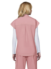 koi- Classics - Women's One-Pocket Seaphine Cognac Top