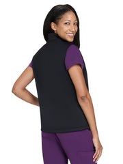 koi - Essentials - Women’s Three-Pocket Water Resistant Fleece Alia Vest