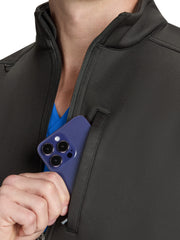 koi - Essentials - Men's Three-Pocket Water Resistant Fleece Camden Jacket