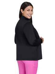 koi - Essentials - Womens Three-Pocket Fleece Jaqueline Jacket