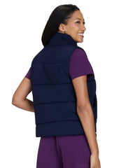 koi - Essentials - Women’s Two-Pocket Nula Puffer Vest
