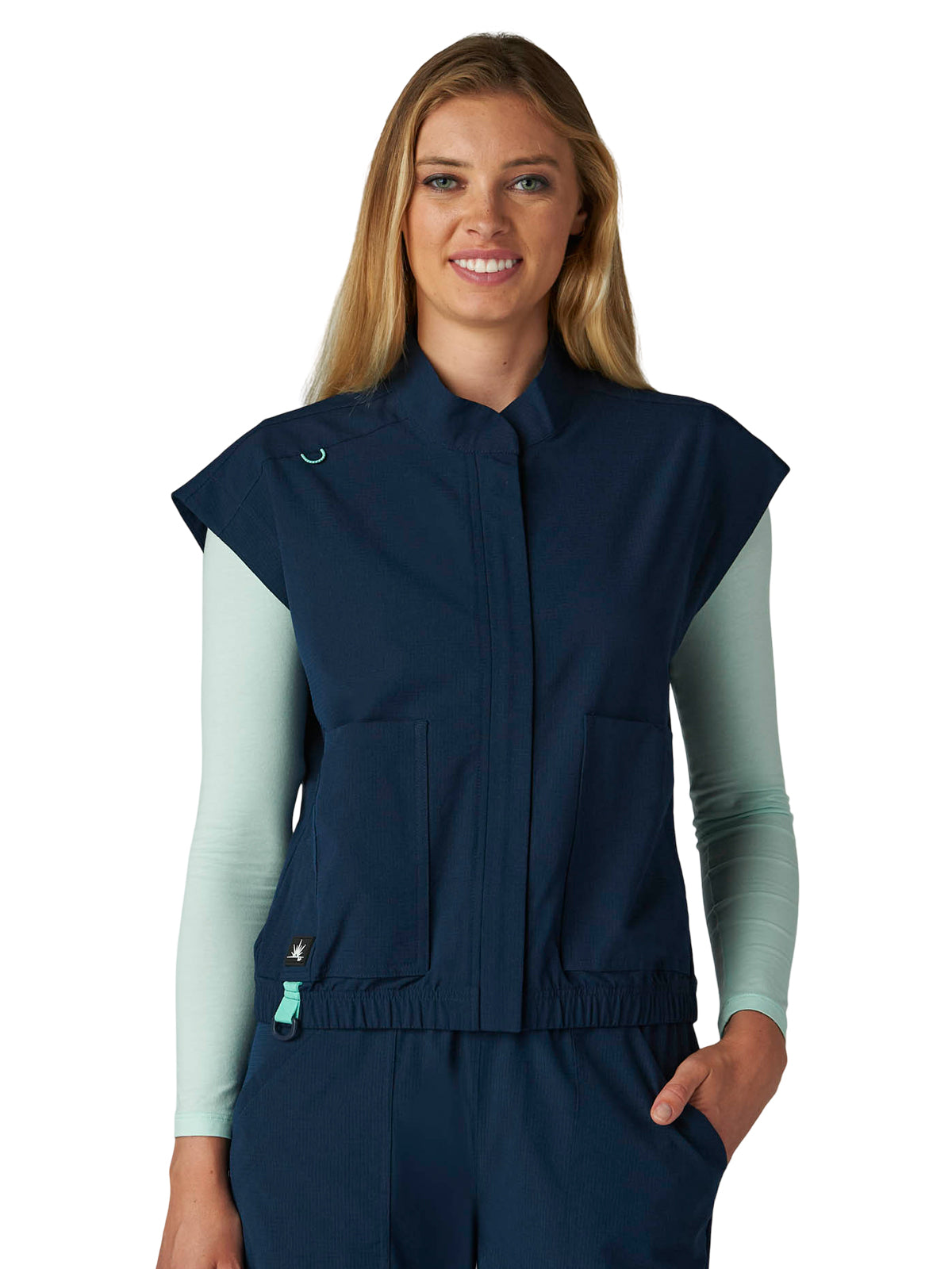koi - Solis - Women's Five-Pocket Eloise Scrub Vest