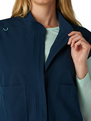 koi - Solis - Women's Five-Pocket Eloise Scrub Vest