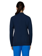 koi- Essentials - Women's Four-Pocket Zipper-Front Scrub Jacket