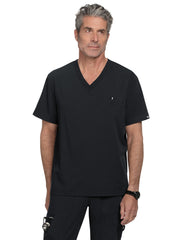 koi - Next Gen - Men's One-Pocket V-Neck Tuck-In On Call Top