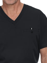 koi - Next Gen - Men's One-Pocket V-Neck Tuck-In On Call Top