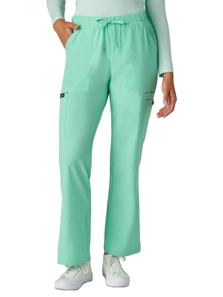 koi - Basics - Women's Eight-Pocket Stretch Cargo Holly Pant