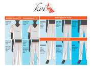 koi - Basics - Unisex Ribbed Cuff Clinical Cover Gown