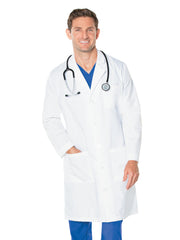 Landau - Essential Lab Coats - Men's Three-Pocket 41.5" Full-Length Lab Coat