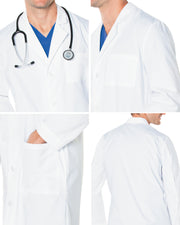 Landau - Essential Lab Coats - Men's Three-Pocket 41.5" Full-Length Lab Coat