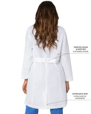 Landau - Essential Lab Coats - Women's Three-Pocket 38" Full-Length Lab Coat